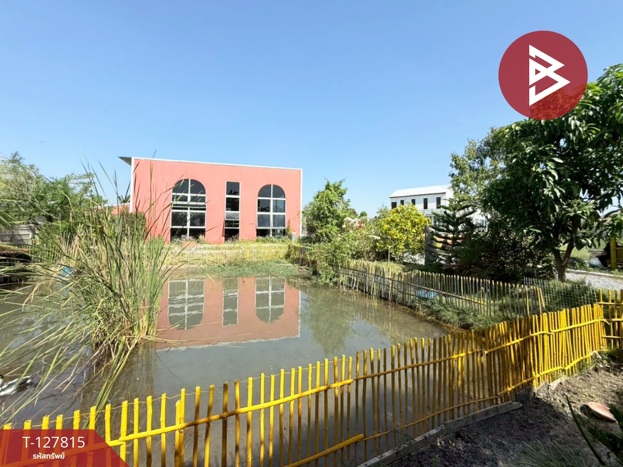 ขายหรือเช่าบ้านเดี่ยวพร้อมที่ดิน เนื้อที่ 4 ไร่ บางเลน นครปฐม 8