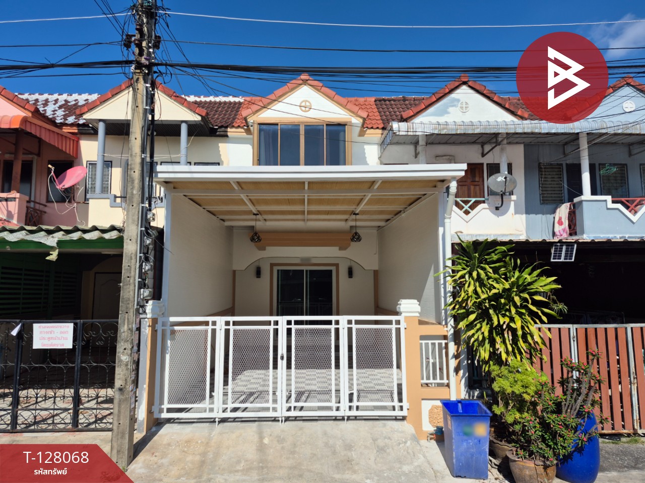 ขายทาวน์เฮ้าส์ 2 ชั้น หมู่บ้านทรัพย์ดินทอง เทพารักษ์ สมุทรปราการ 1