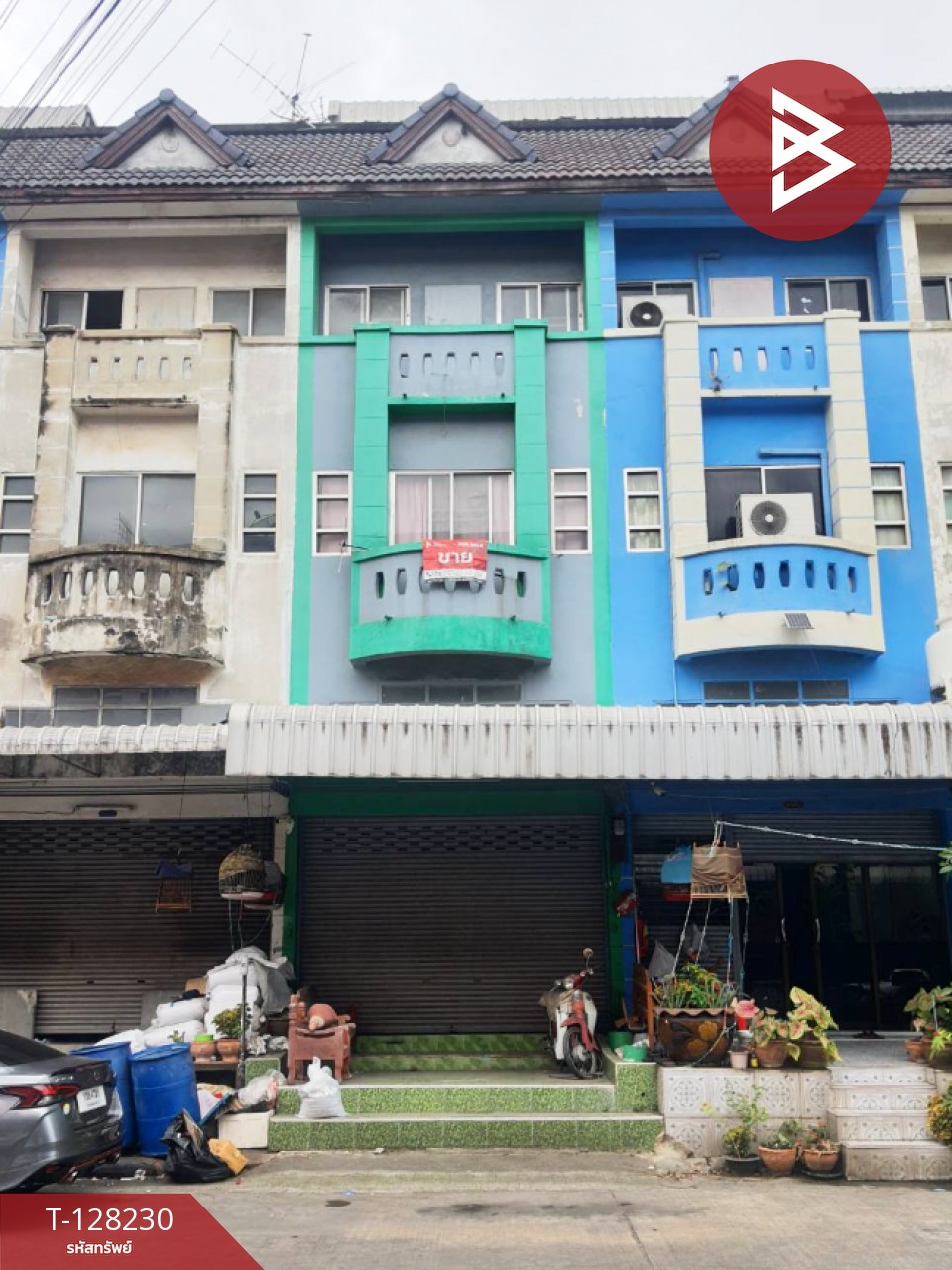 ขายอาคารพาณิชย์ หมู่บ้านเบญจวัลย์ คอกกระบือ สมุทรสาคร 1