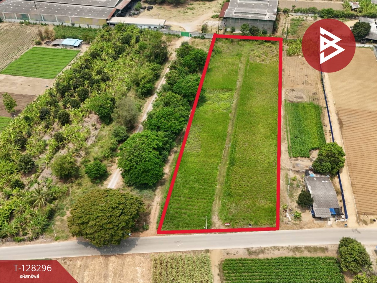 ขายที่ดิน เนื้อที่ 3 ไร่ 2 งาน 57 ตร.วา บ้านโป่ง ราชบุรี 1