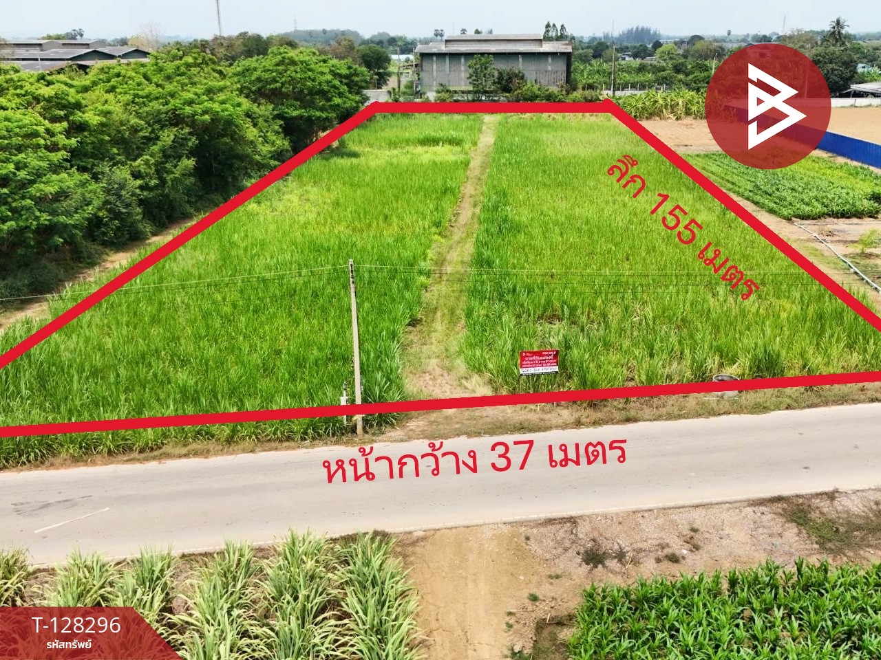 ขายที่ดิน เนื้อที่ 3 ไร่ 2 งาน 57 ตร.วา บ้านโป่ง ราชบุรี 2