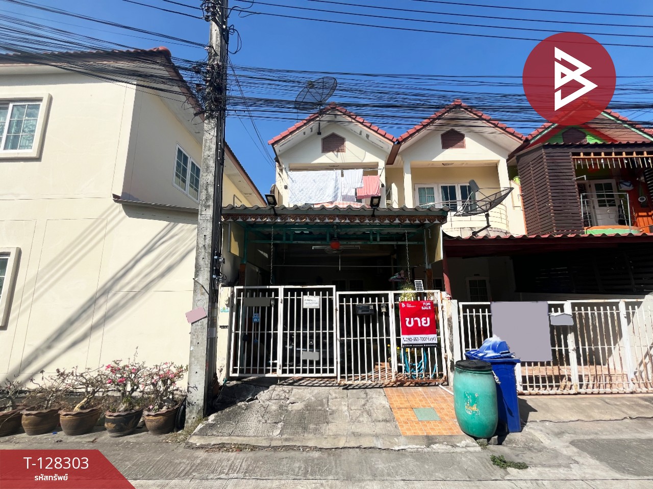 ขายทาวน์เฮ้าส์ หมู่บ้านเฟื่องฟ้าวิลล่า 11 เฟส 9 แพรกษา สมุทรปราการ 1