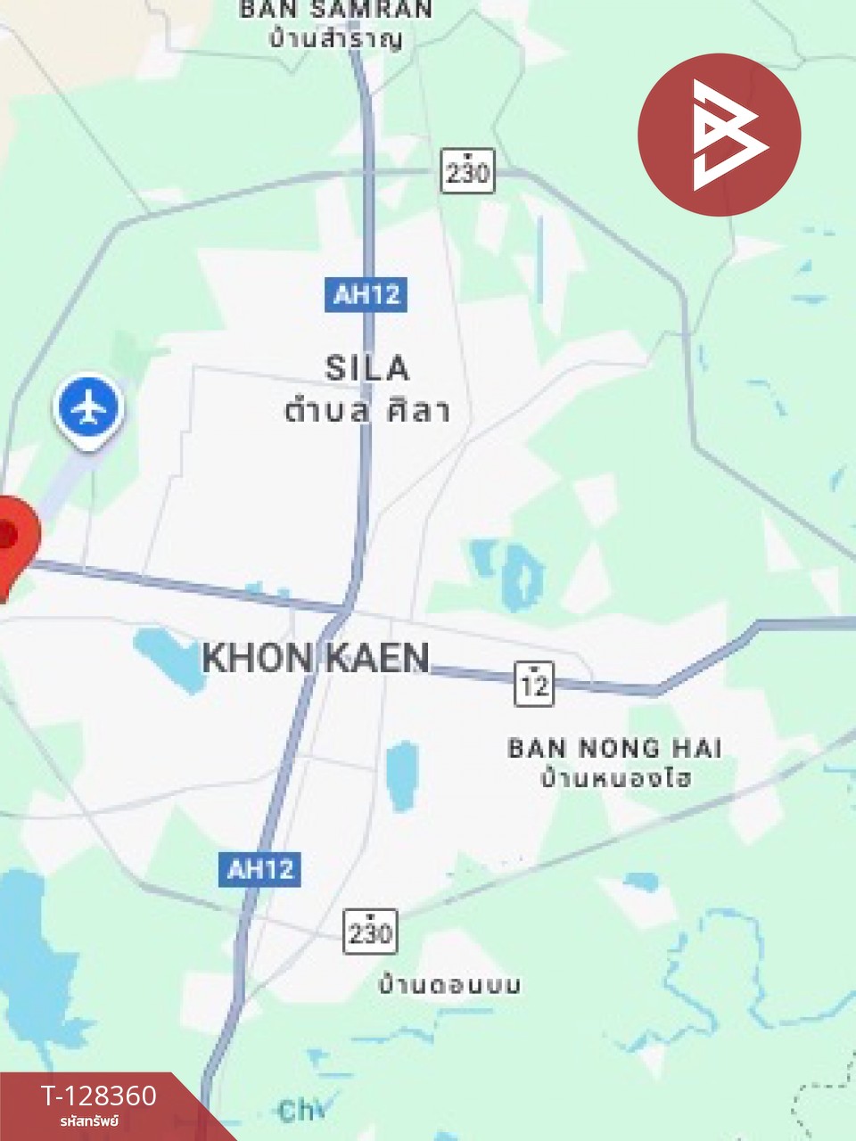 ขายที่ดิน เนื้อที่ 5 ไร่ 3 งาน 62.3 ตารางวา ขอนแก่น ทำเลเมือง ใกล้ถนนมะลิวัลย์-เลี่ยงเมือง 5