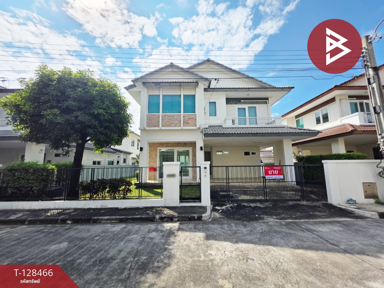 ขายด่วนบ้านเดี่ยว หมู่บ้านมัณฑนา บางนา กม.13 สมุทรปราการ สภาพดี พร้อมเข้าอยู่ 1