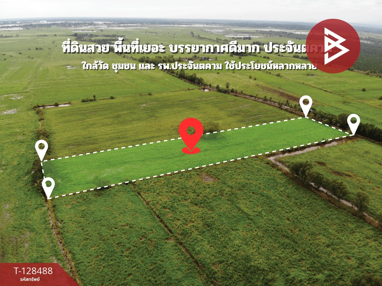 ขายที่ดิน เนื้อที่ 8 ไร่ 2 งาน 45 ตร.วา ประจันตคาม ปราจีนบุรี 5