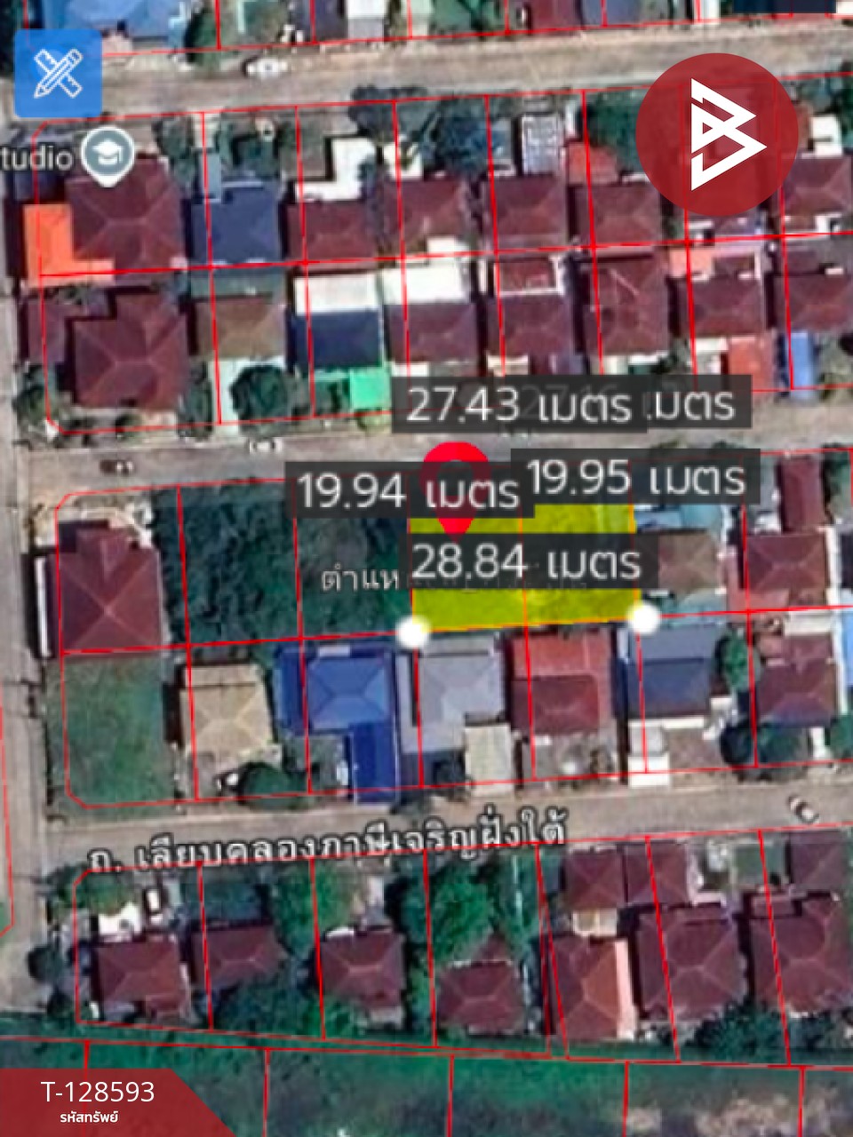 ขายที่ดิน เนื้อที่ 1 งาน 40.1 ตร.วา หนองแขม กรุงเทพมหานคร 2