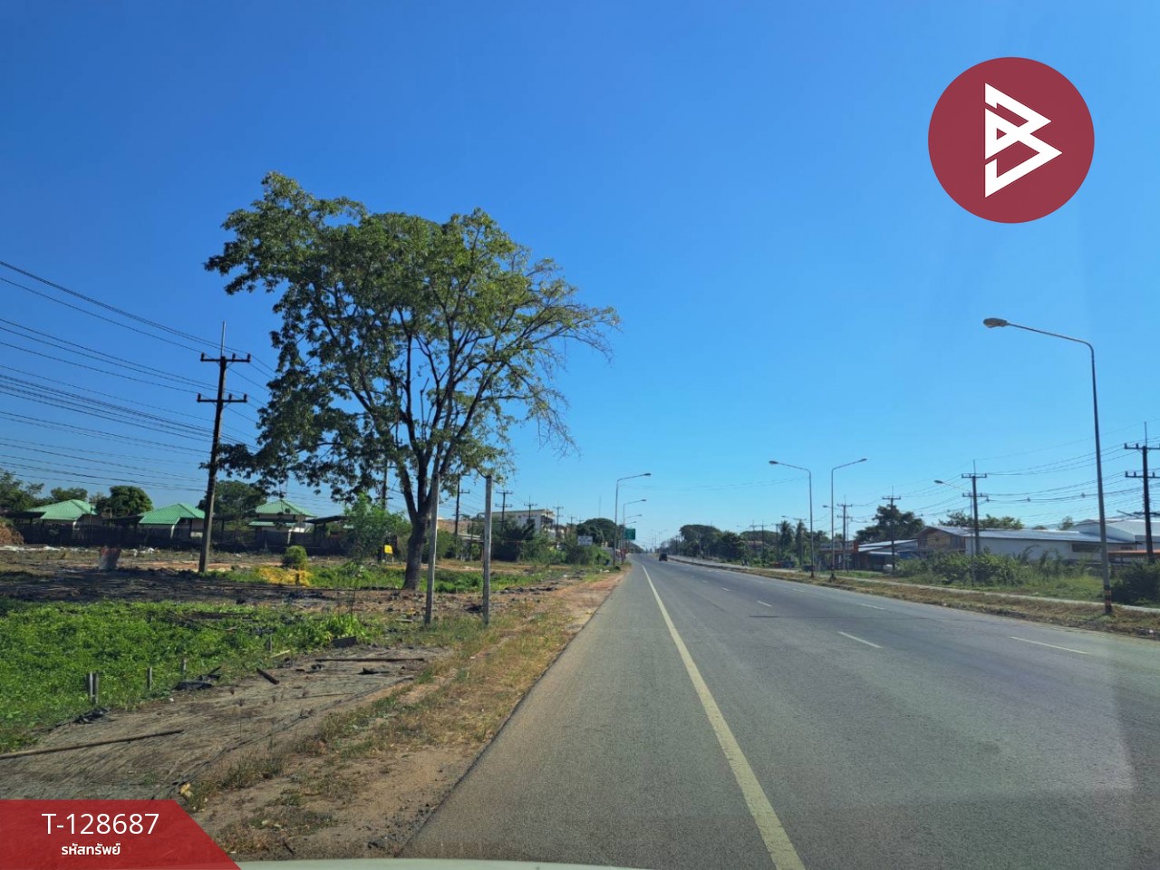 ขายที่ดินติดถนน เนื้อที่ 6 ไร่ 1 งาน 23 ตร.วา หนองหาน อุดรธานี 2