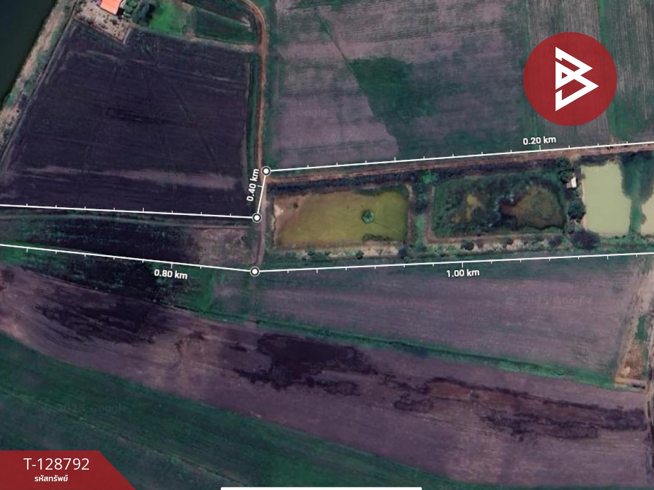 ขายที่ดินติดคลอง เนื้อที่ 15 ไร่ 1 งาน 71 ตร.วา ปากพลี นครนายก 10