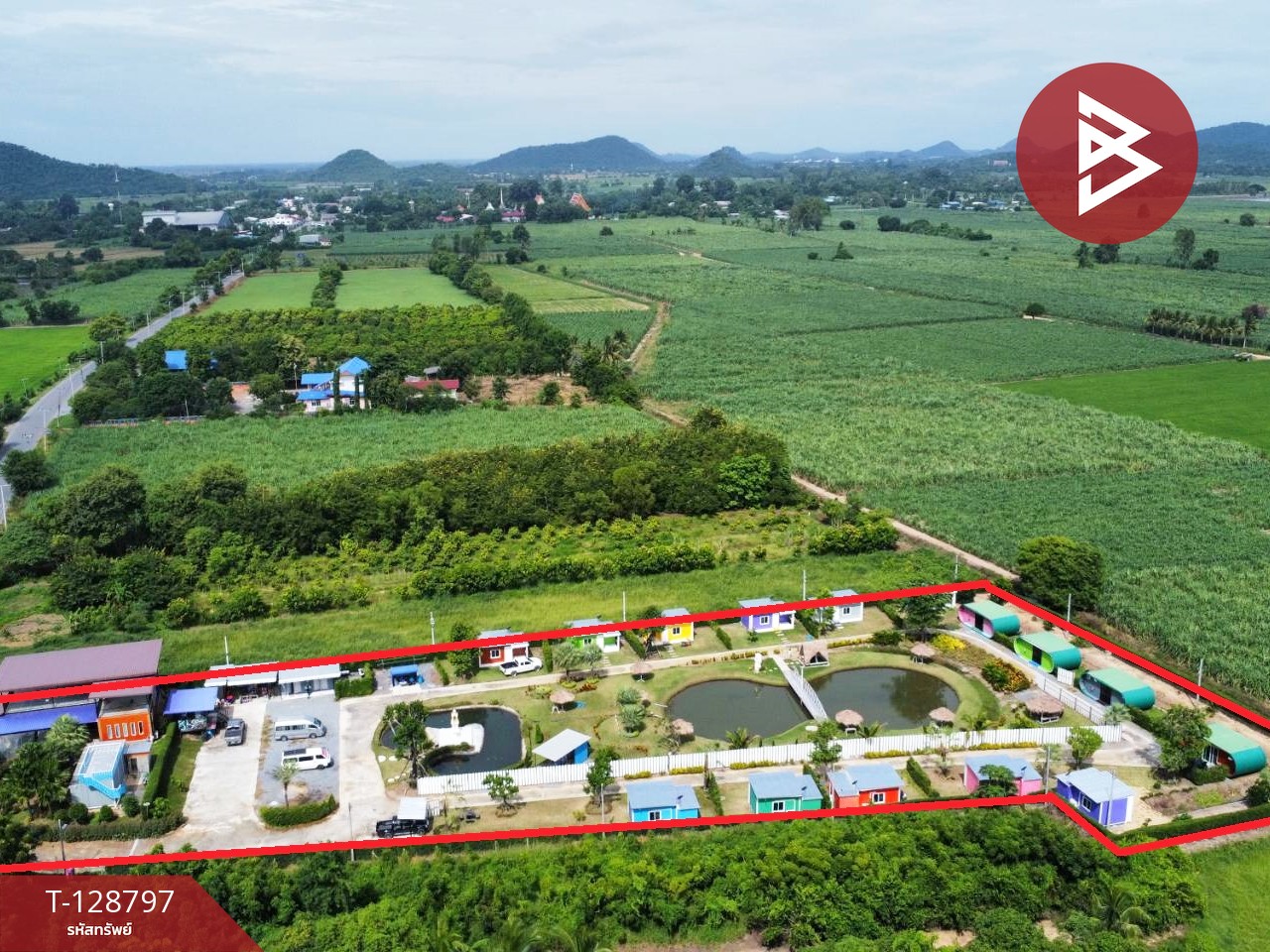 ขายโรงแรมพร้อมที่ดิน เนื้อที่ 4 ไร่ 1 งาน 34 ตร.วา เดิมบางนางบวช สุพรรณบุรี 1