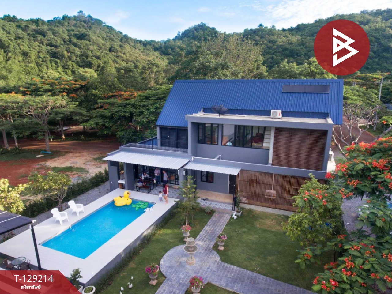 ขายบ้านเดี่ยวสไตล์พูลวิลล่า เนื้อที่ 2 งาน 8 ตร.วา ปากช่อง นครราชสีมา 2