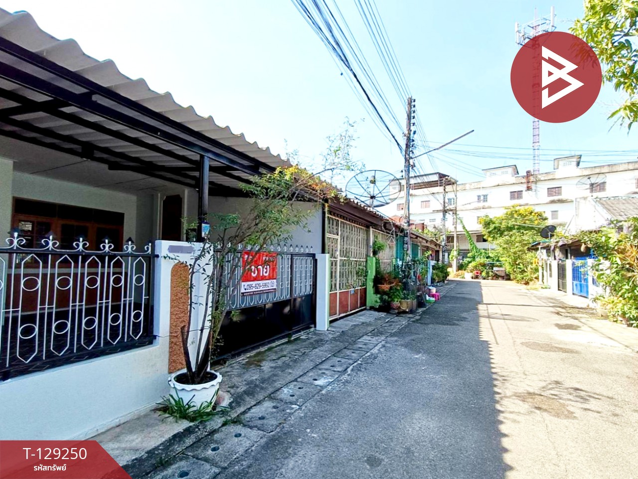 ขายทาวน์เฮ้าส์ชั้นเดียว เนื้อที่ 24 ตารางวา ใกล้ถนนเพชรเกษม ราชบุรี รีโนเวทใหม่ พร้อมอยู่ 2