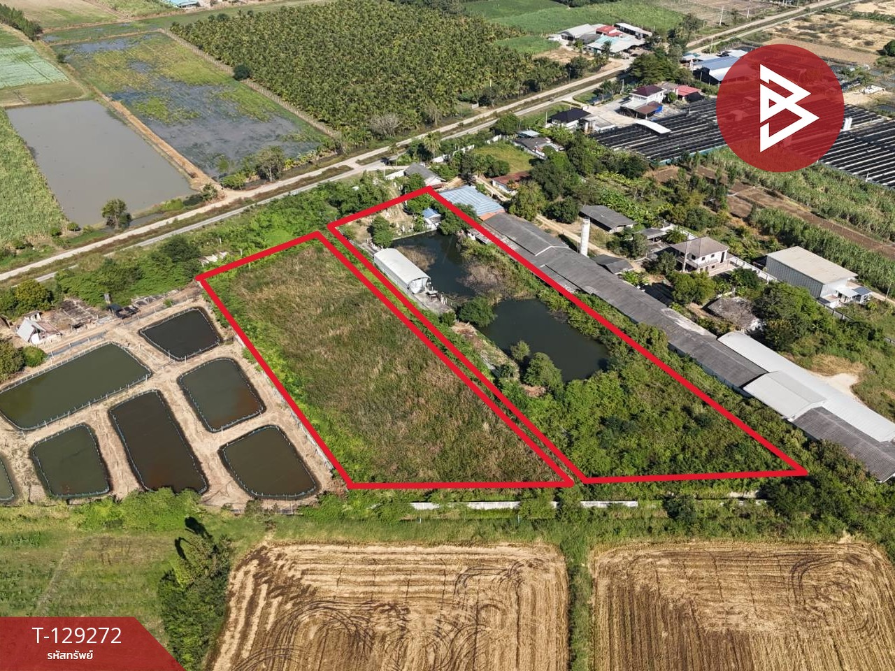 ขายที่ดิน เนื้อที่ 9 ไร่ 3 งาน 64 ตารางวา ต.ท่าผา อ.บ้านโป่ง จ.ราชบุรี 6