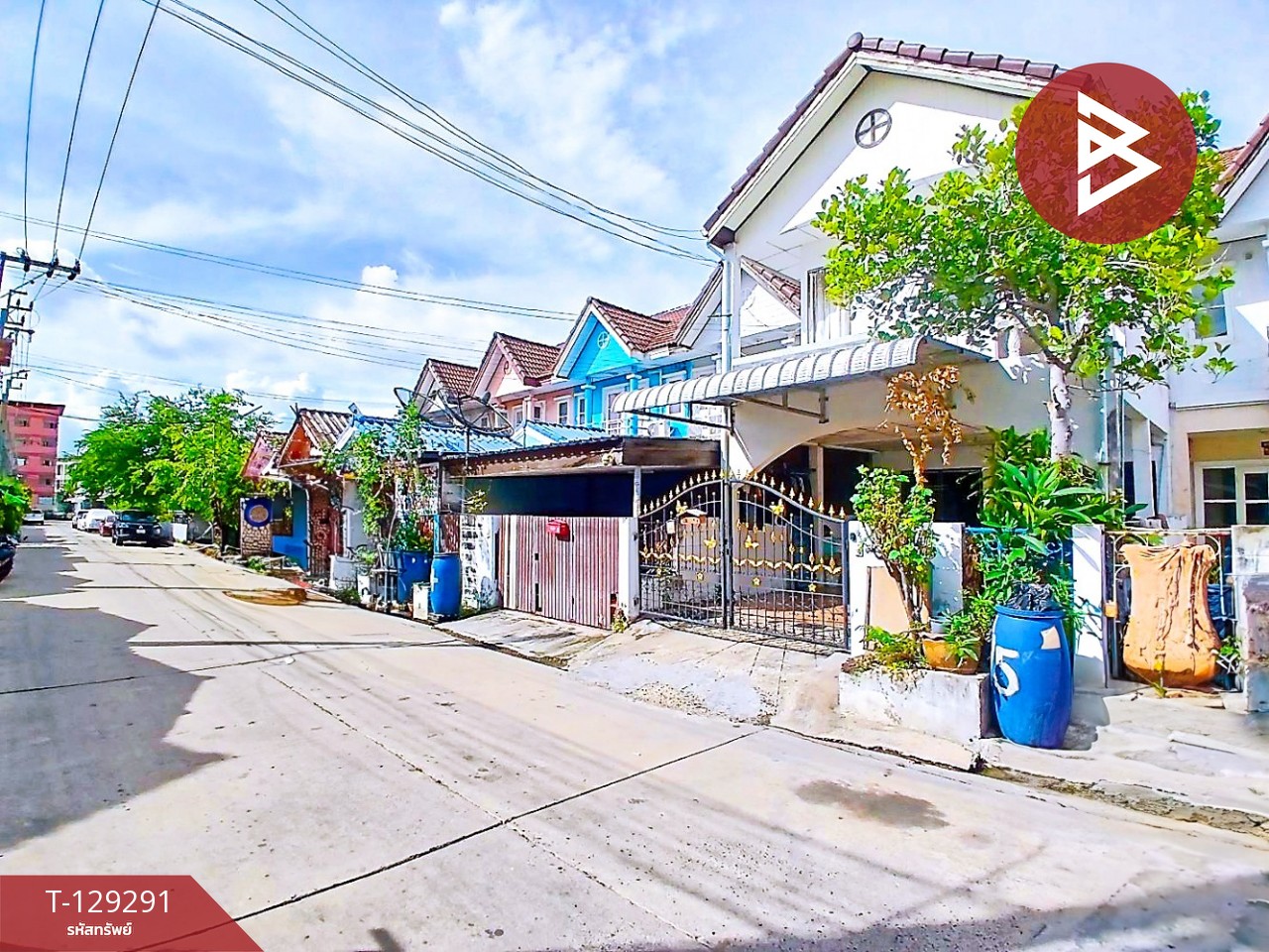 ขายทาวน์เฮ้าส์ หมู่บ้านเมฆฟ้าวิลล์ เทศบาลบางปู58  สมุทรปราการ 3