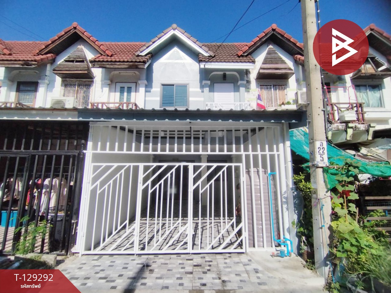 ขายทาวน์เฮ้าส์ หมู่บ้านนครทองปาร์ควิว ไทรน้อย นนทบุรี 1