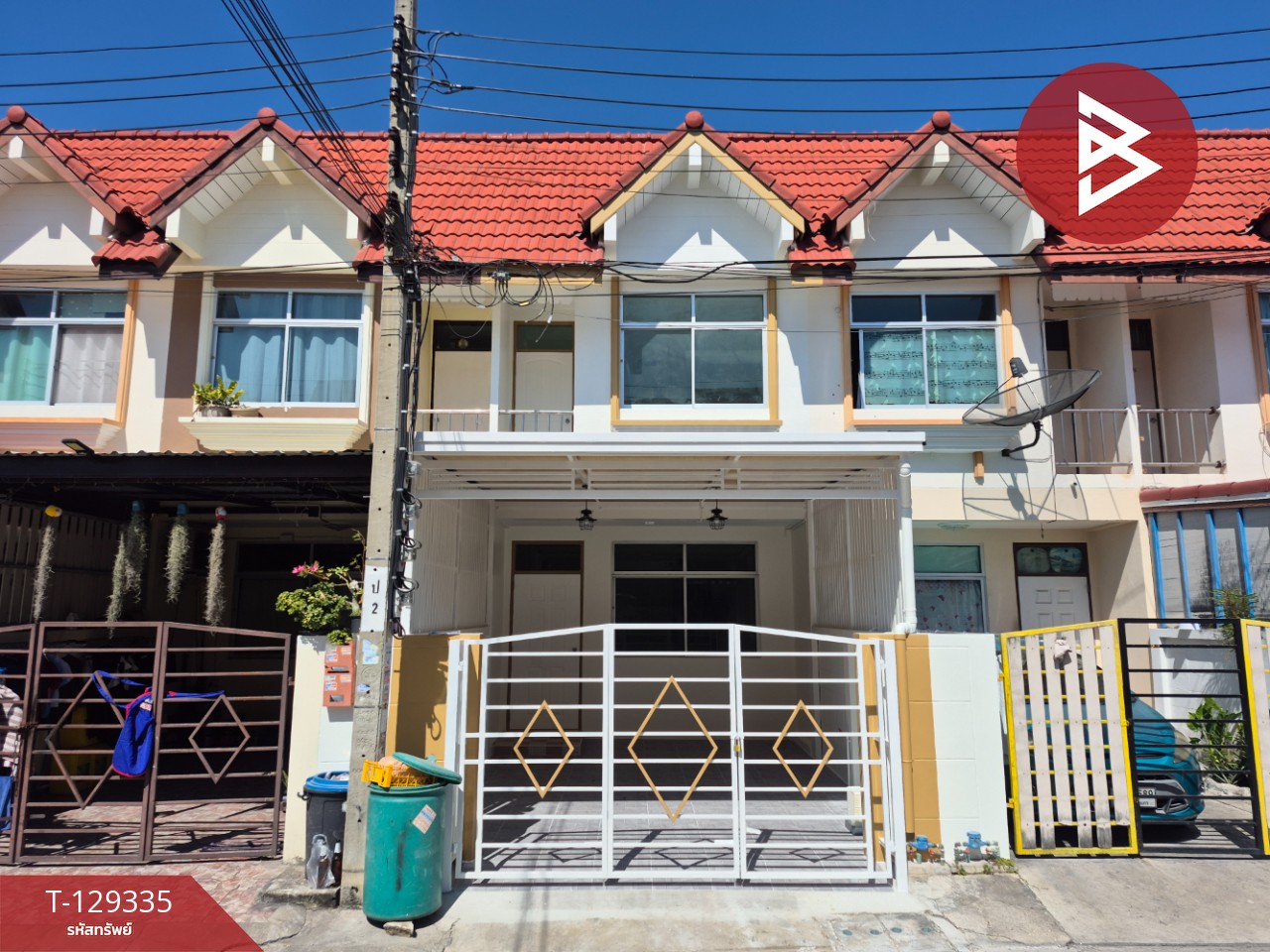 ขายทาวน์เฮ้าส์ หมู่บ้านเด่นชัย คลองอาเสี่ย แพรกษาใหม่ สมุทรปราการ 1