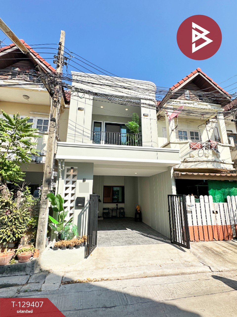 ขายทาวน์เฮ้าส์ หมู่บ้านเลิศอุบล รามอินทรา 65 กรุงเทพฯ รีโนเวทใหม่ ใกล้รถไฟฟ้าสายสีชมพู 2
