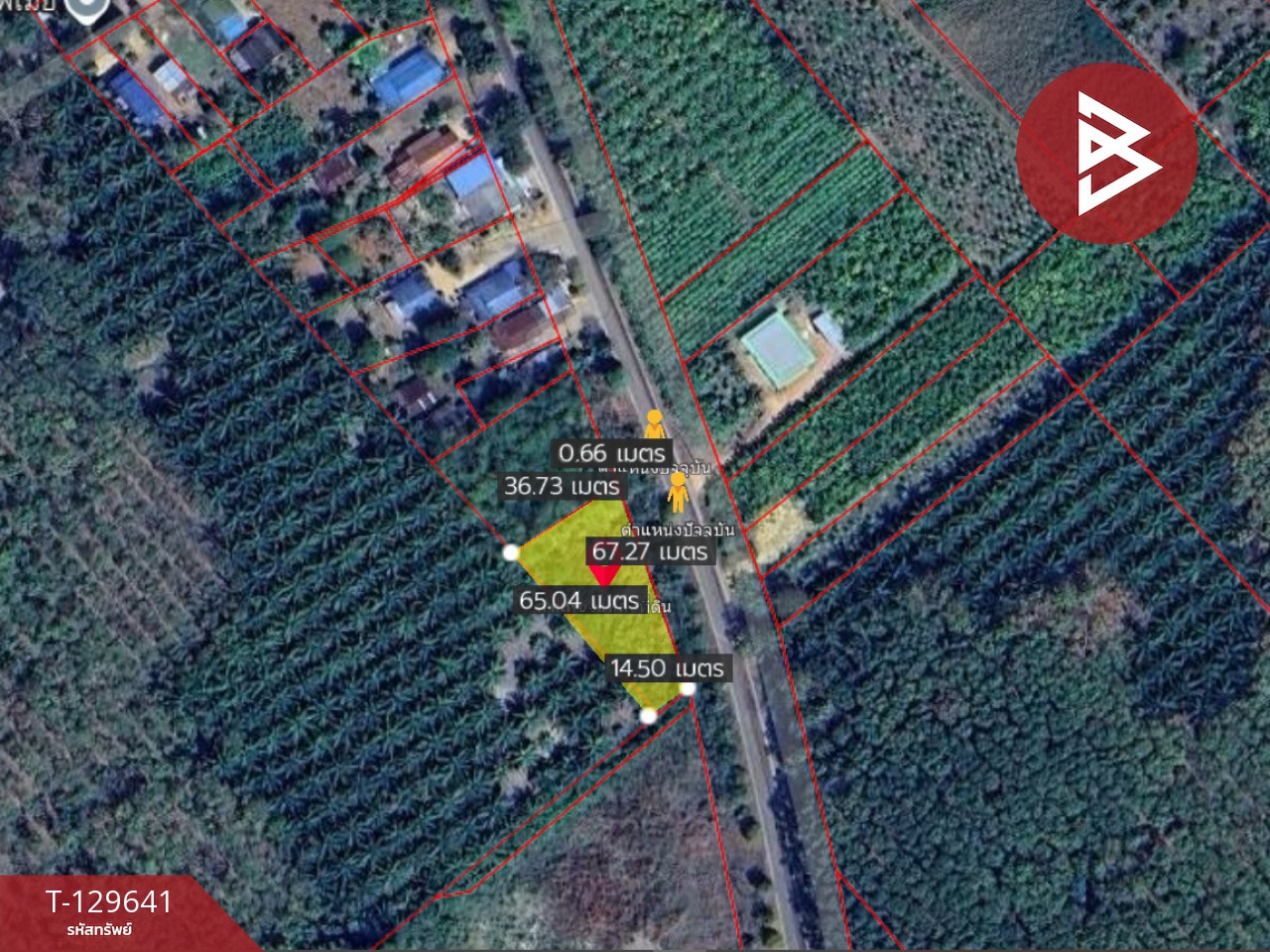 ขายที่ดิน เนื้อที่ 1 ไร่ ทองผาภูมิ กาญจนบุรี 14