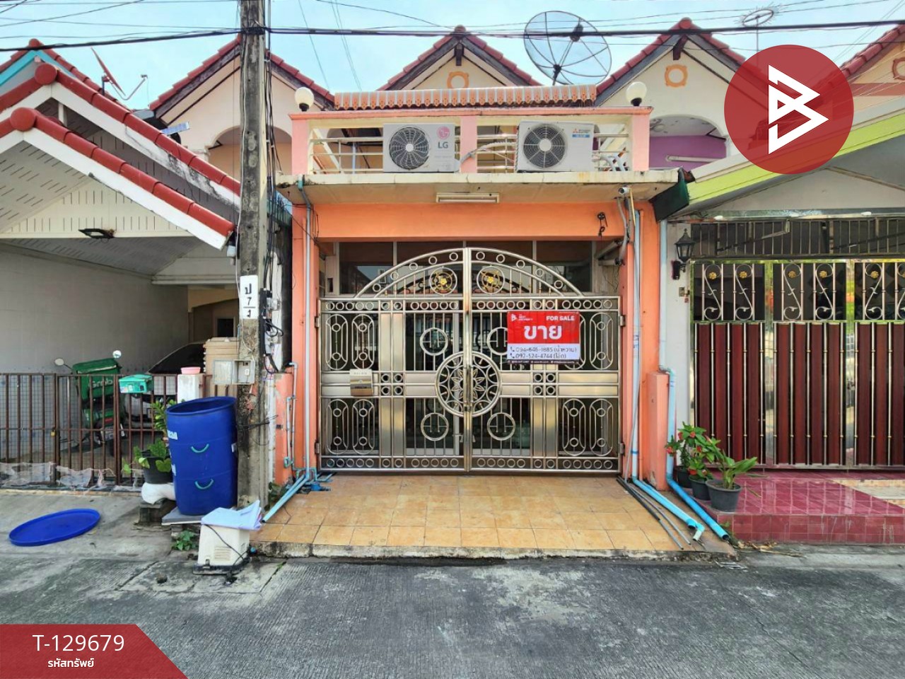 ขายทาวน์เฮ้าส์ หมู่บ้านนครทอง 3 ซอยชำนิ สมุทรปราการ ทำเลดีค้าขายได้ 1