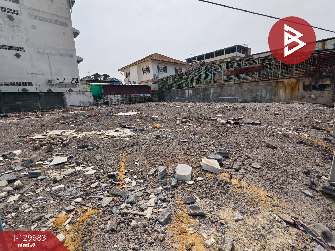 ขายที่ดินถมแล้ว เนื้อที่ 100 ตารางวา ซอยเทศบาลบางปู 47 ติดถนนหลัก ทำเลค้าขาย ใกล้ BTS เคหะ 6