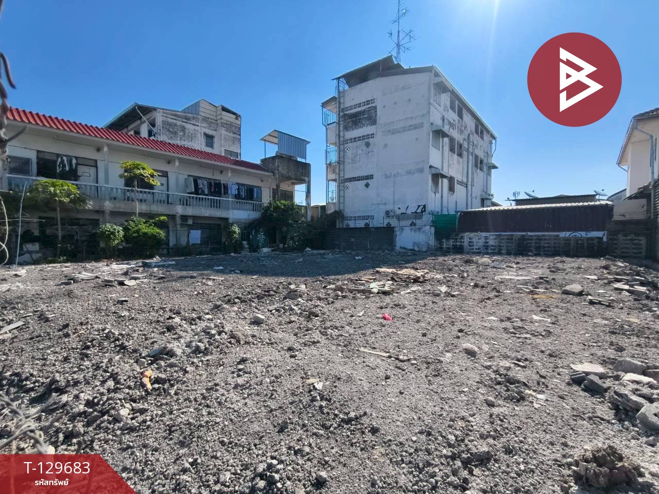 ขายที่ดินถมแล้ว เนื้อที่ 100 ตารางวา ซอยเทศบาลบางปู 47 ติดถนนหลัก ทำเลค้าขาย ใกล้ BTS เคหะ 8