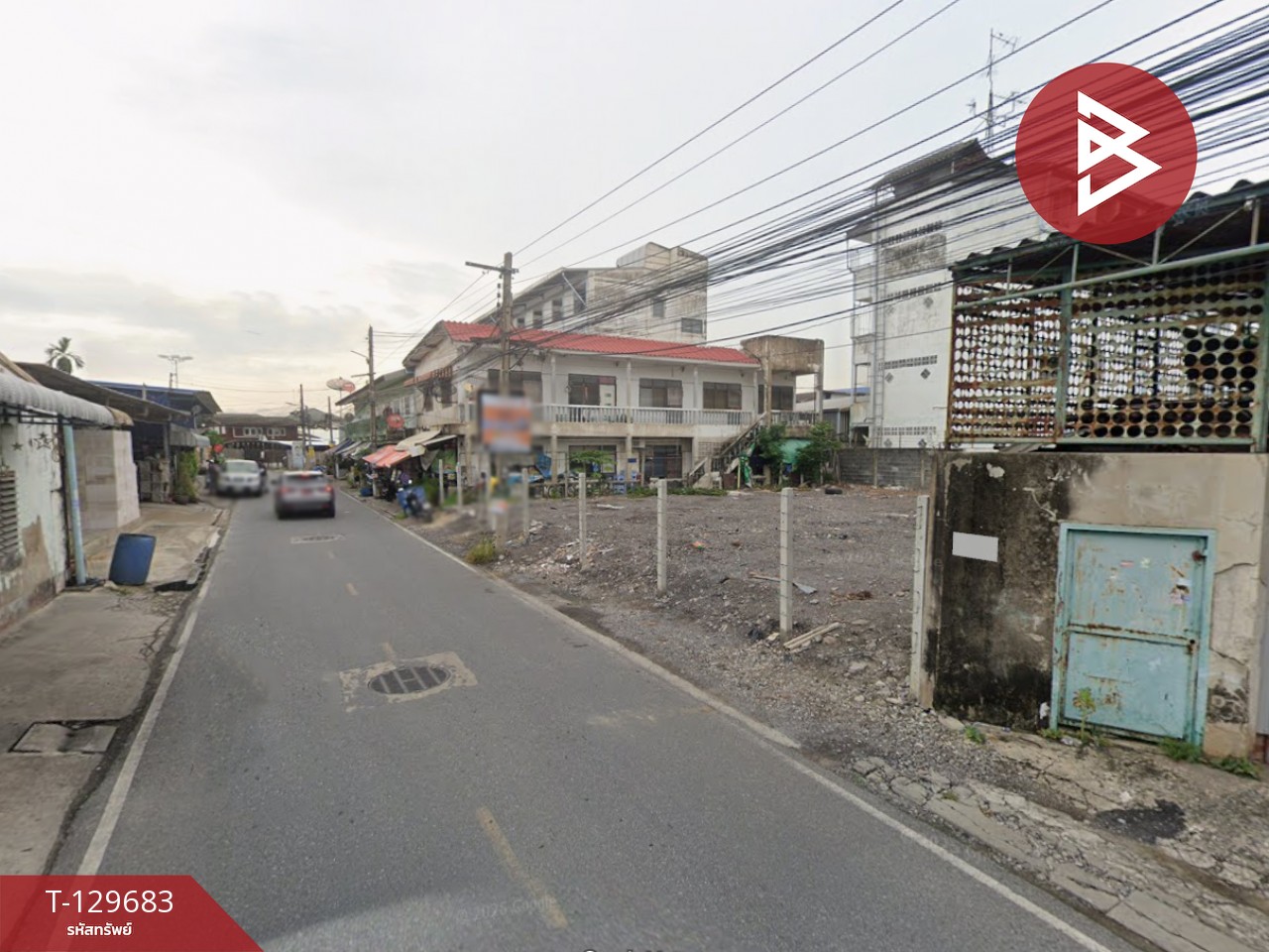 ขายที่ดินถมแล้ว เนื้อที่ 100 ตารางวา ซอยเทศบาลบางปู 47 ติดถนนหลัก ทำเลค้าขาย ใกล้ BTS เคหะ 12