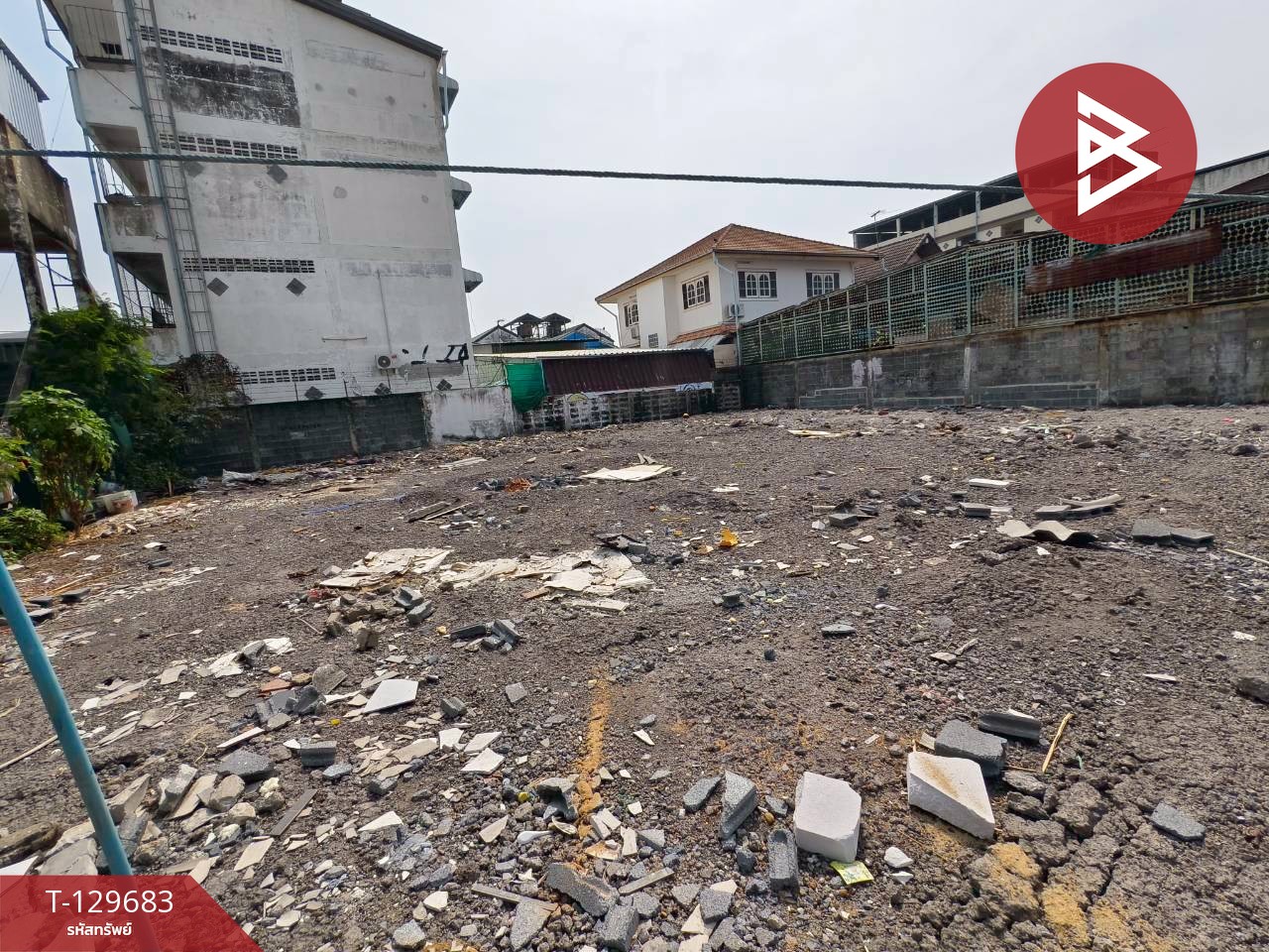 ขายที่ดินถมแล้ว เนื้อที่ 100 ตารางวา ซอยเทศบาลบางปู 47 ติดถนนหลัก ทำเลค้าขาย ใกล้ BTS เคหะ 5