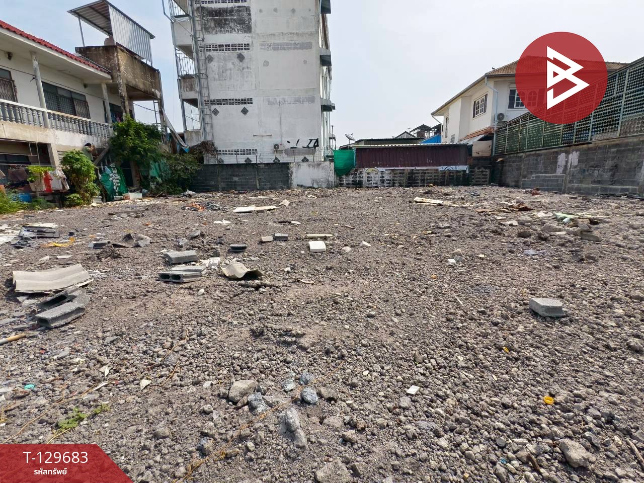 ขายที่ดินถมแล้ว เนื้อที่ 100 ตารางวา ซอยเทศบาลบางปู 47 ติดถนนหลัก ทำเลค้าขาย ใกล้ BTS เคหะ 3