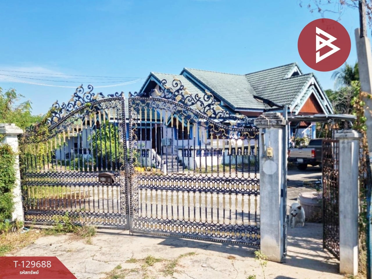 ขายบ้านเดี่ยว เนื้อที่ 290 ตารางวา นครชัยศรี นครปฐม ติดถนนหลักทำเลดี 14