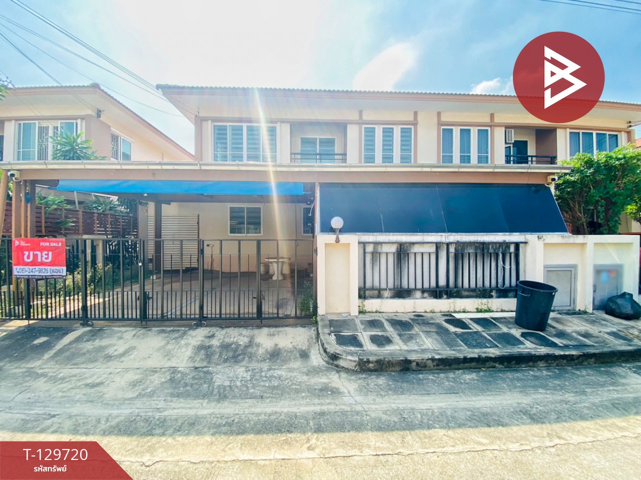 ขายบ้านแฝด หมู่บ้านไอลีฟ พาร์ค2 พระราม2 กม.14 (I Leaf Park2 Rama2 Km.14) พันท้ายนรสิงห์ สมุทรสาคร 1