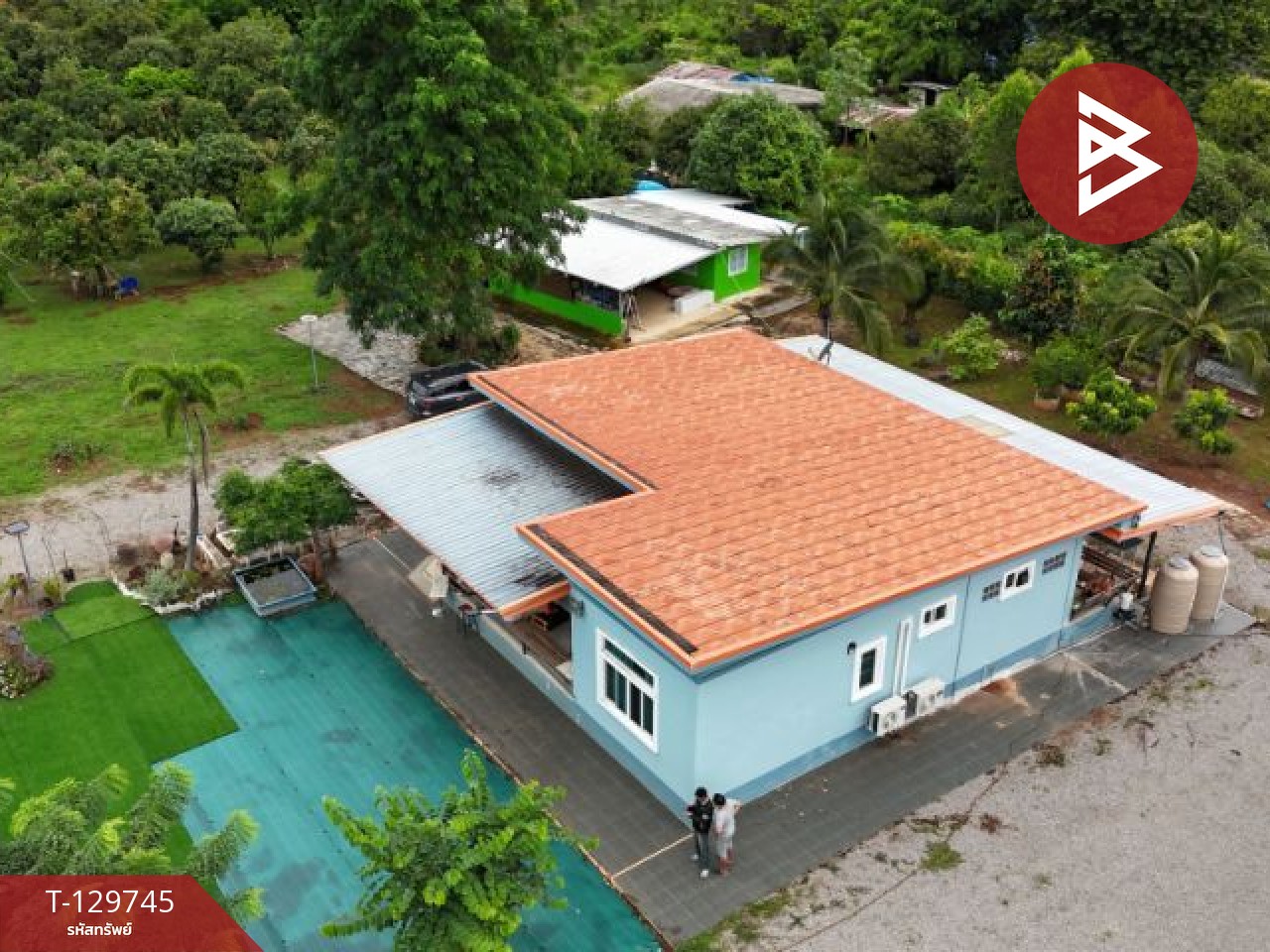 ขายบ้านเดี่ยวพร้อมสวน เนื้อที่ 4 ไร่ โพธาราม ราชบุรี 9