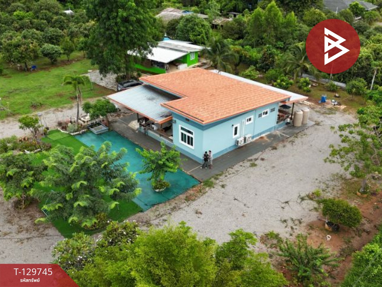 ขายบ้านเดี่ยวพร้อมสวน เนื้อที่ 4 ไร่ โพธาราม ราชบุรี 6