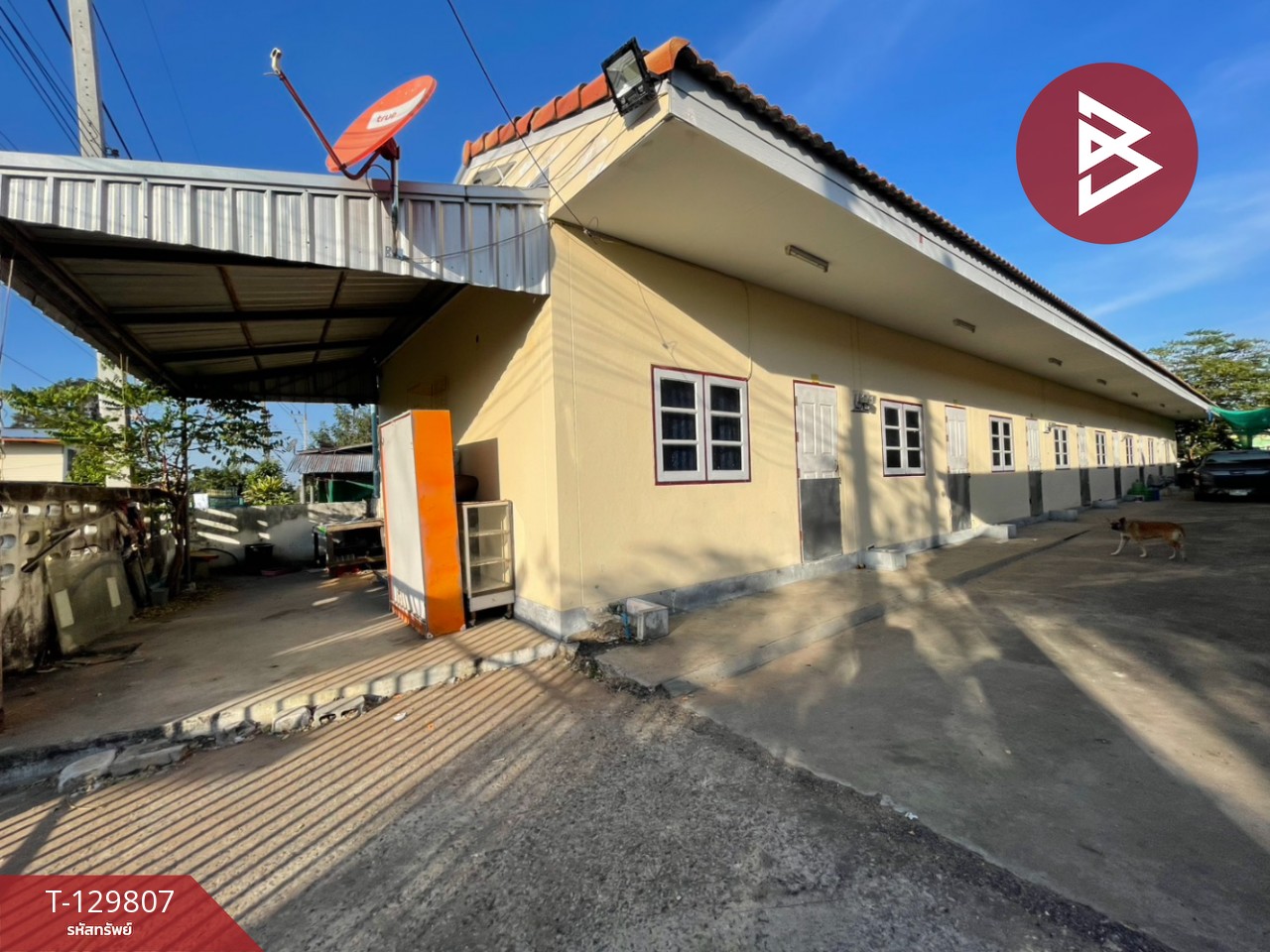 ขายหอพัก เนื้อที่ 1 งาน 91 ตารางวา อ.บ้านไผ่ จ.ขอนแก่น ทำเลดี 4