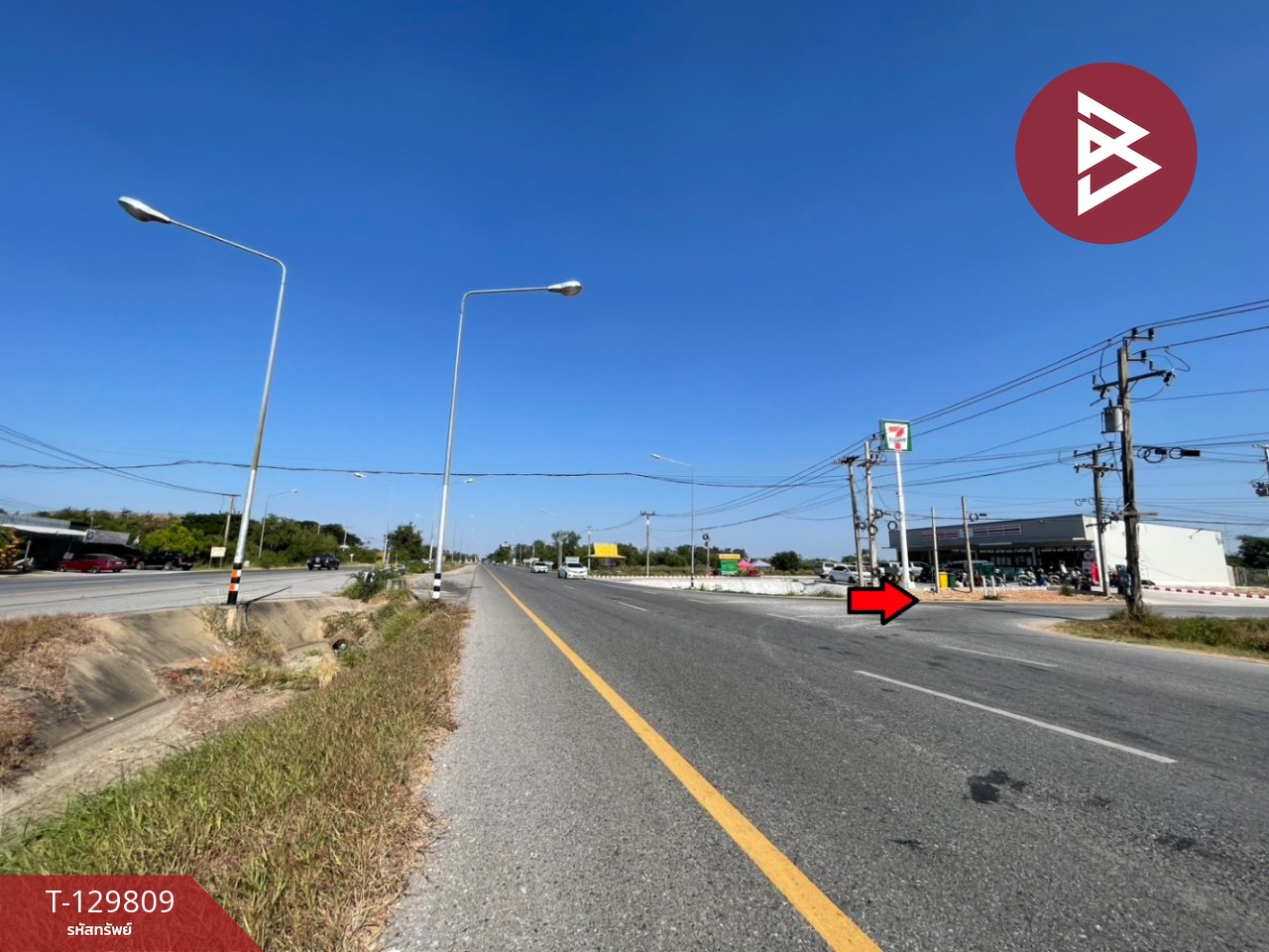 ขายที่ดินแปลงใหญ่ เนื้อที่ 26 ไร่ 3 งาน 98 ตารางวา อ.บ้านไผ่ จ.ขอนแก่น ติดคลองสาธารณะ 9