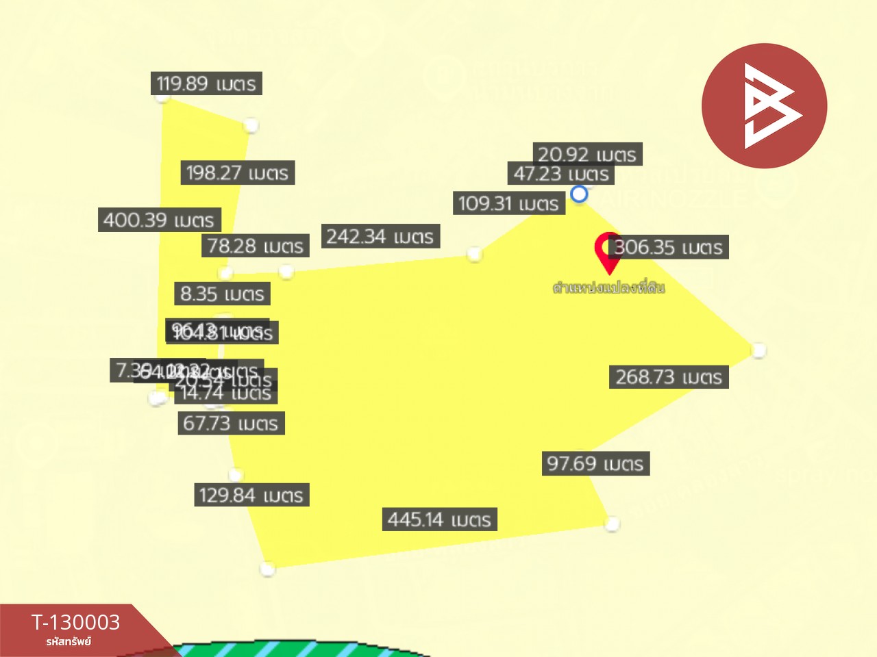 ขายที่ดินแปลงใหญ่ เนื้อที่ 148 ไร่ 2 งาน 10.3 ตร.วา บ้านโพธิ์ ฉะเชิงเทรา 9