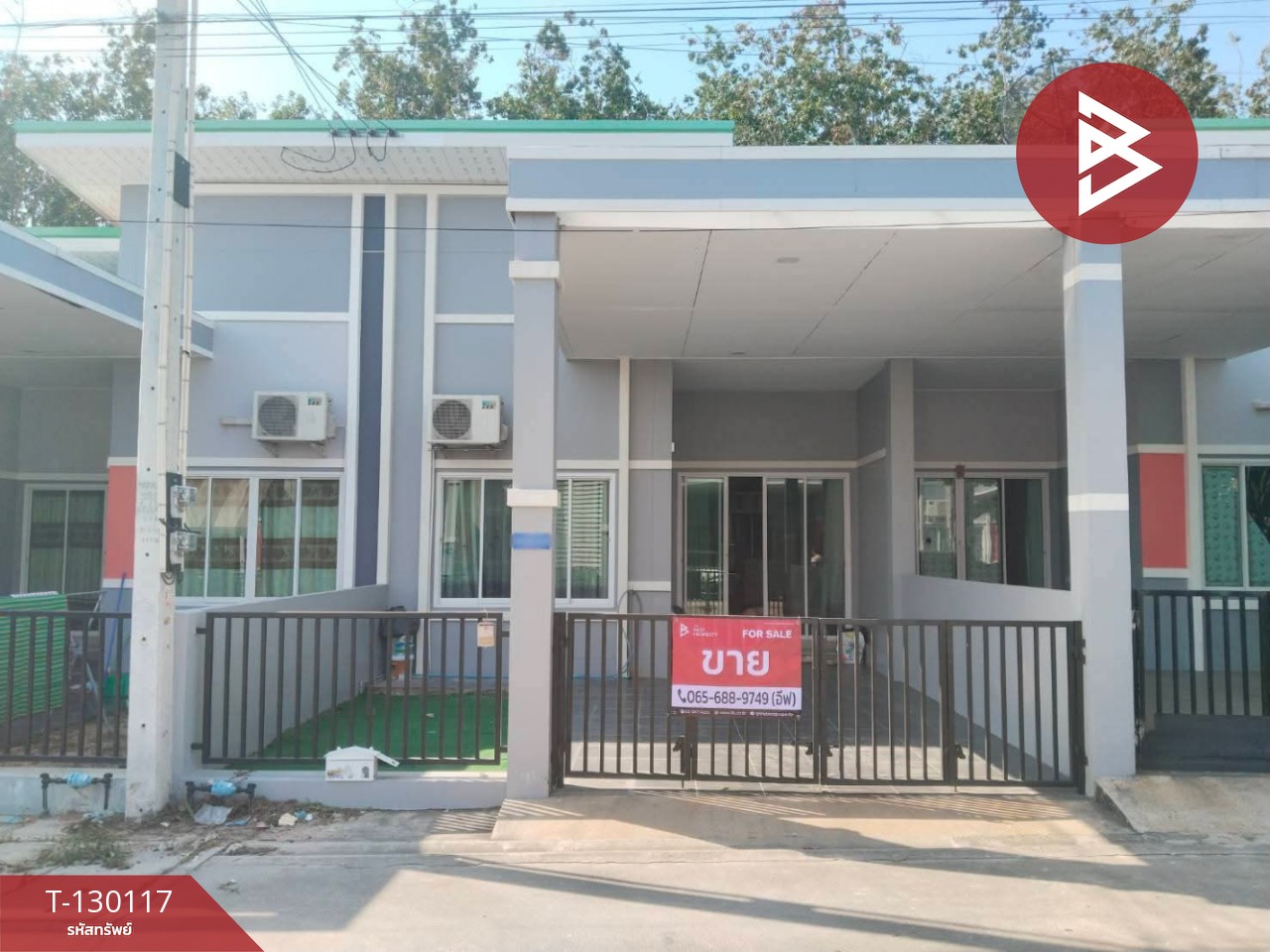 ขายทาวน์เฮ้าส์ หมู่บ้านทรัพย์มณี 999 เฟส 3 ปลวกแดง ระยอง 1