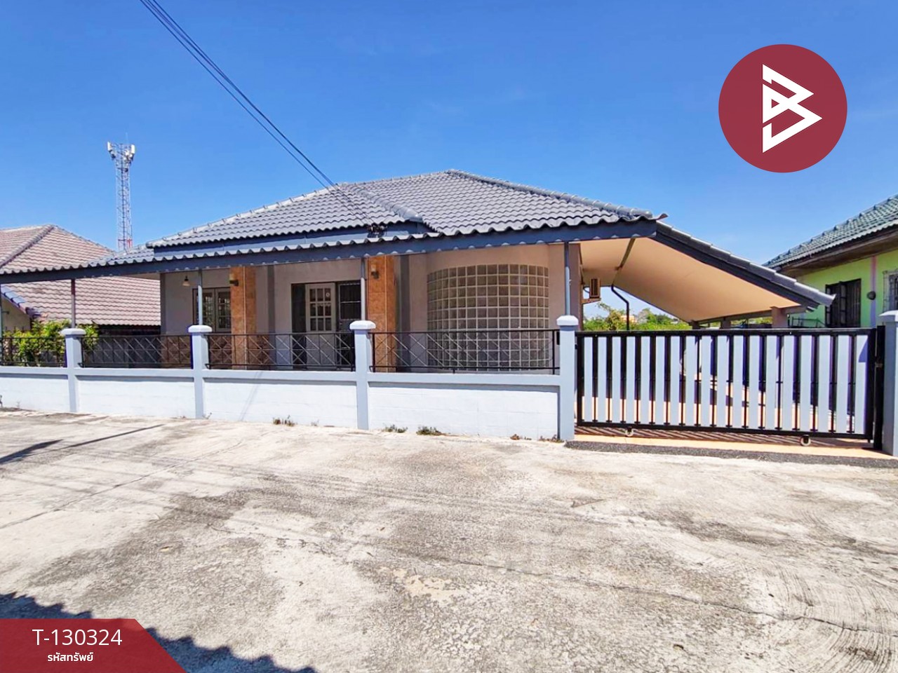 ขายบ้านแฝด หมู่บ้านทิพย์วรรณ นครปฐม พร้อมอยู่ 1