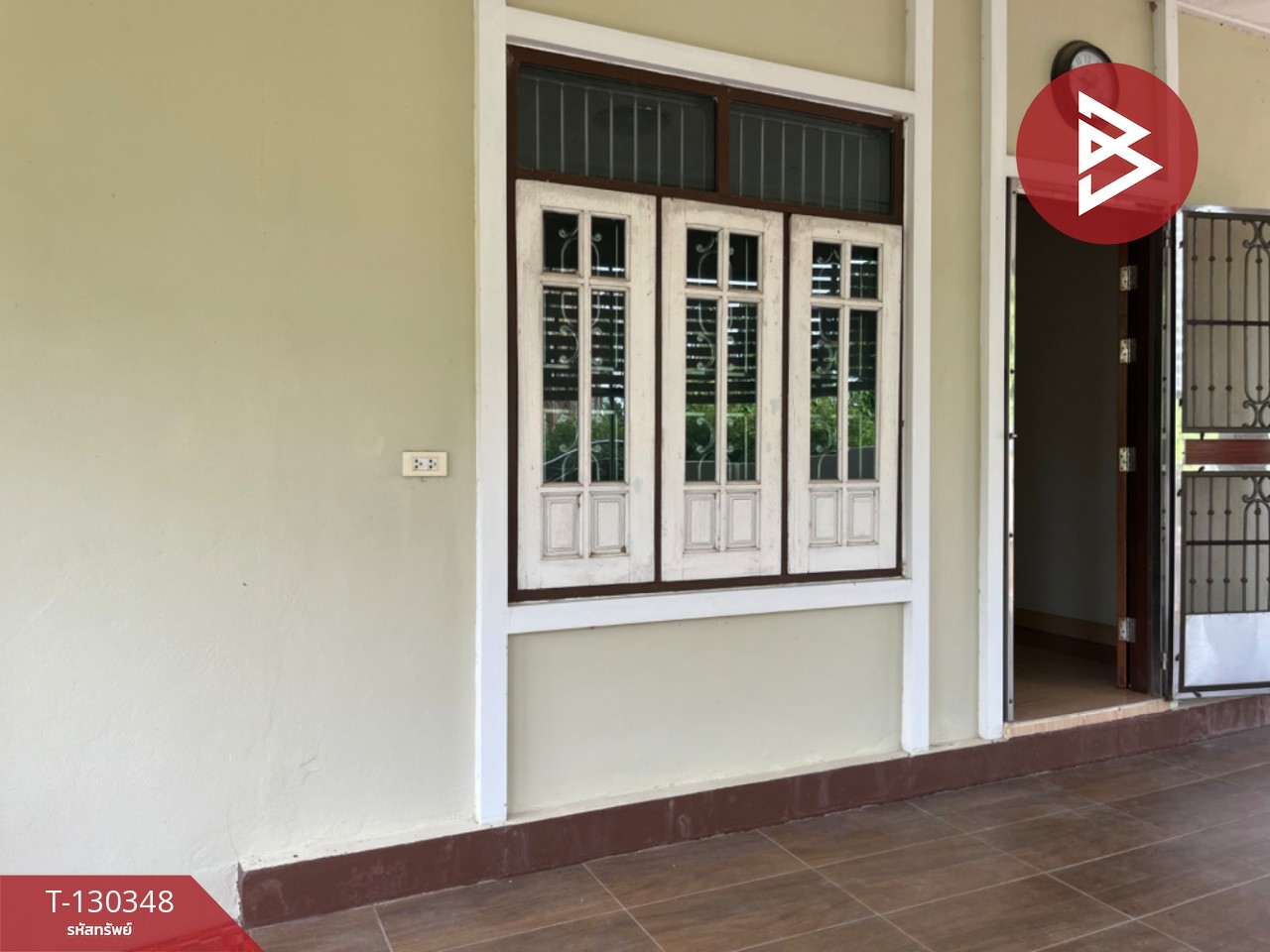 ขายบ้านเดี่ยวชั้นเดียวพร้อมสวนผลไม้ เนื้อที่ 1 ไร่ บ้านโป่ง ราชบุรี บรรยากาศบ้านสวน 5