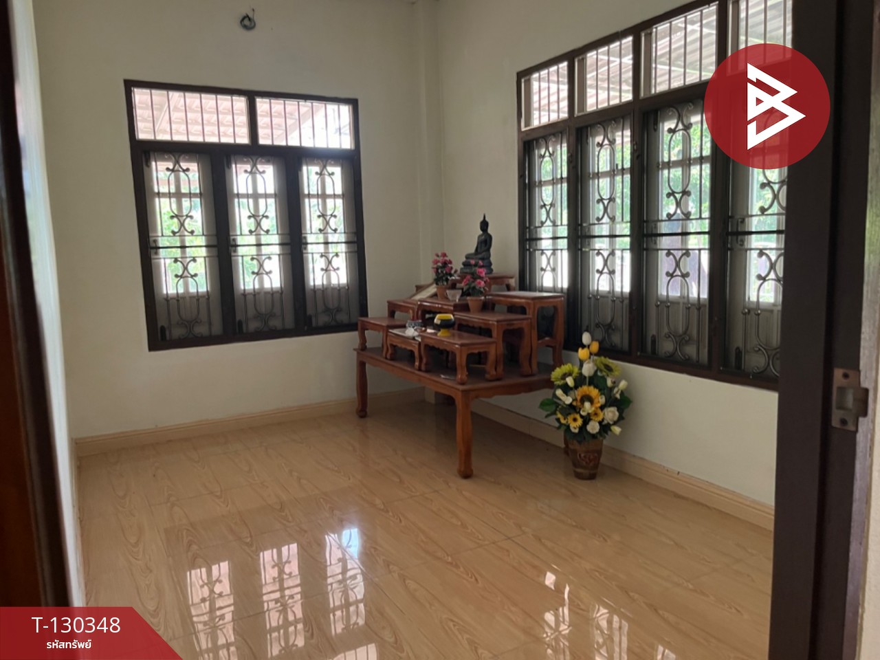 ขายบ้านเดี่ยวชั้นเดียวพร้อมสวนผลไม้ เนื้อที่ 1 ไร่ บ้านโป่ง ราชบุรี บรรยากาศบ้านสวน 9