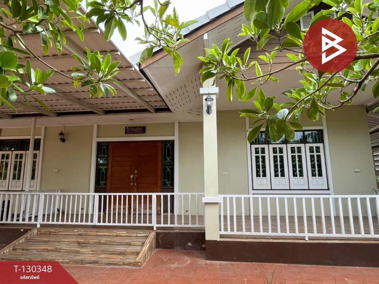 ขายบ้านเดี่ยวชั้นเดียวพร้อมสวนผลไม้ เนื้อที่ 1 ไร่ บ้านโป่ง ราชบุรี บรรยากาศบ้านสวน 4