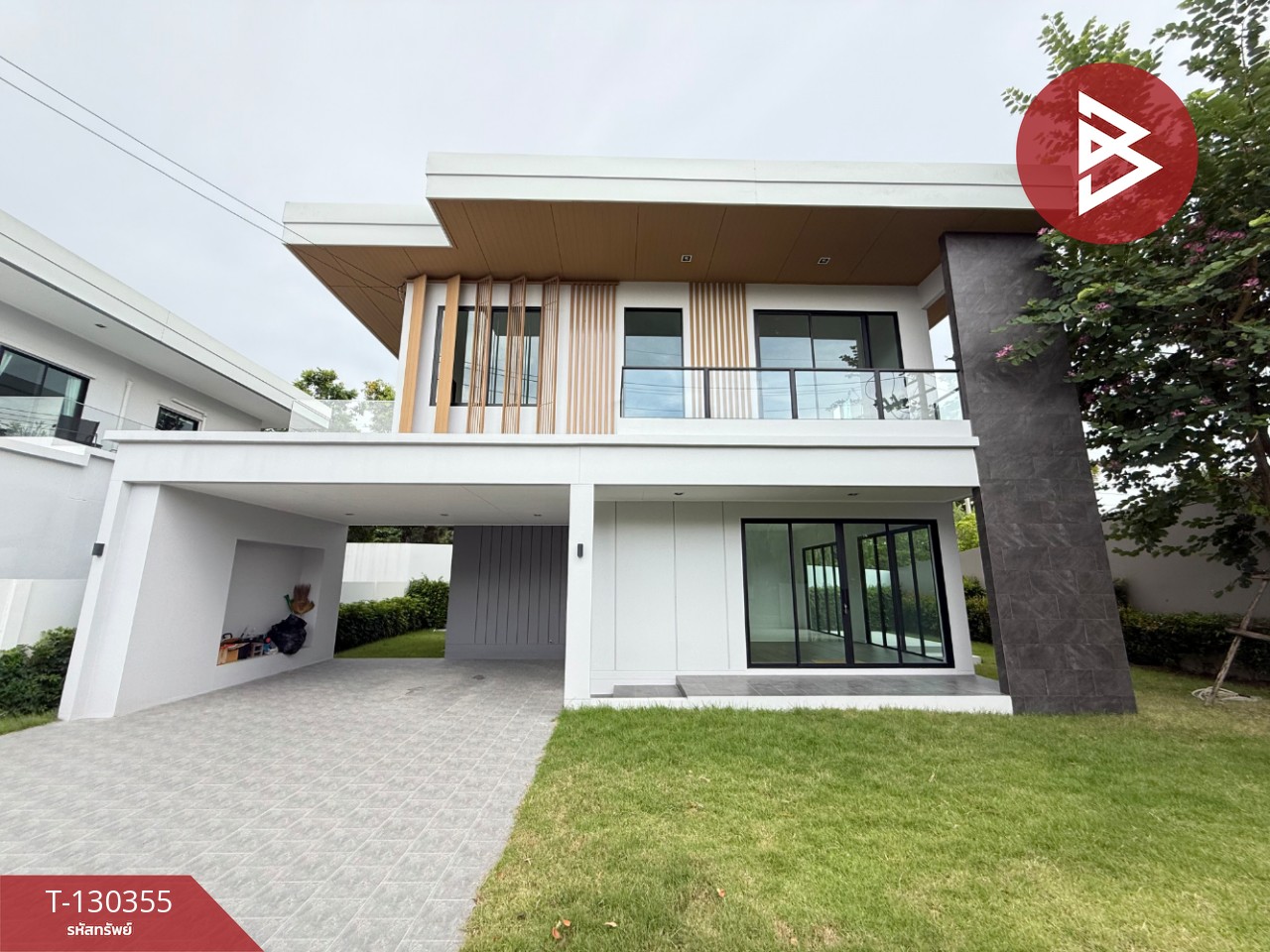 ขายบ้านเดี่ยว หมู่บ้านมณีรินทร์ ปาร์ค ข้าวหลาม ห้วยกะปิ ชลบุรี 2