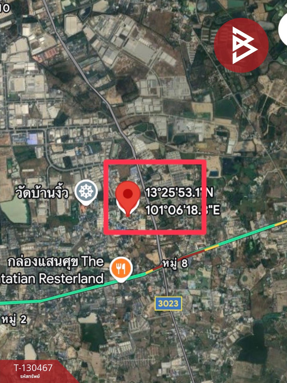 ขายที่ดินพร้อมสิ่งปลูกสร้าง 200 ตารางวา บ้านงิ้ว-บ้านกระโดน หนองกะขะ พานทอง ชลบุรี 13