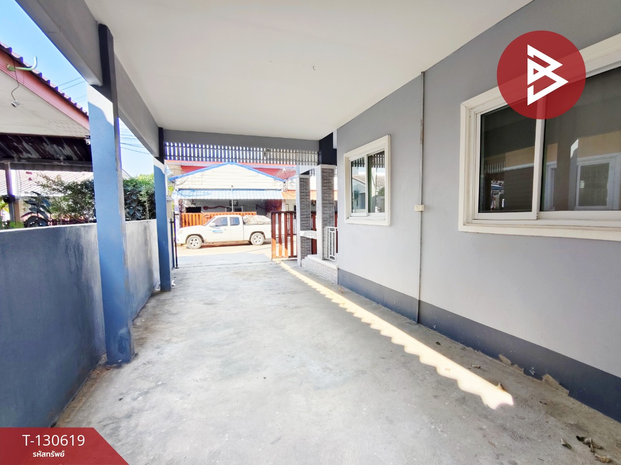 ขายบ้านเดี่ยวชั้นเดียว เนื้อที่ 38.3 ตารางวา บ้านโป่ง ราชบุรี ราคาถูก 13