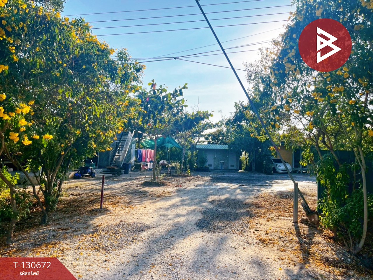 ขายรีสอร์ท เนื้อที่ 2 ไร่ อ.วัดสิงห์ จ.ชัยนาท ทำเลดี ติดถนน 13