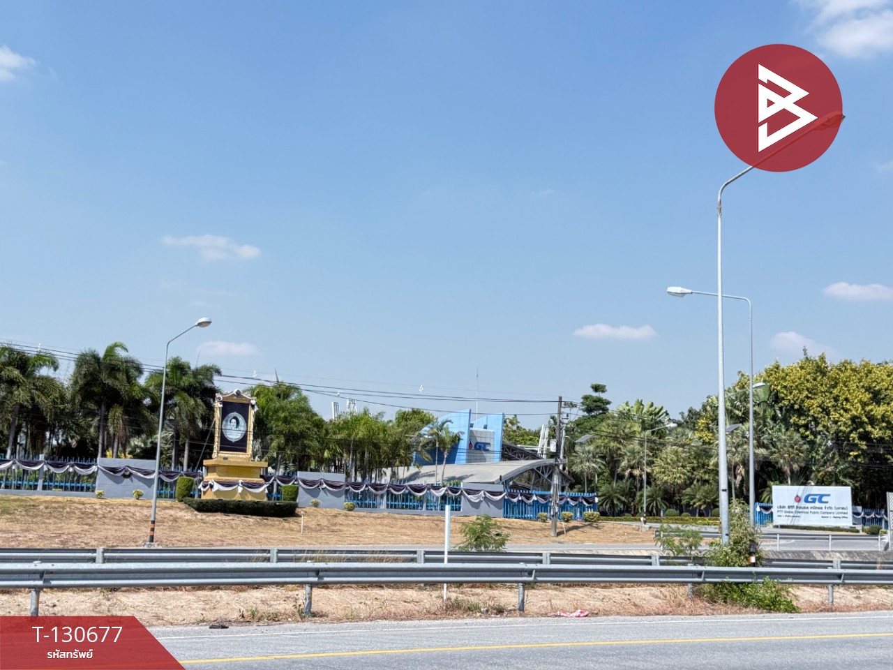 ให้เช่า ที่ดิน เนื้อที่ 3 ไร่ 3 งาน 86.5 ตร.วา เนินพระ ระยอง 5