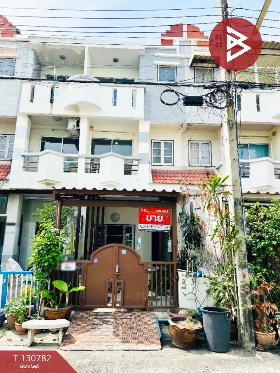ขายทาวน์เฮ้าส์ หมู่บ้านแฮปปี้แลนด์วิลล์ ลาซาล32 บางนา กรุงเทพมหานคร 1
