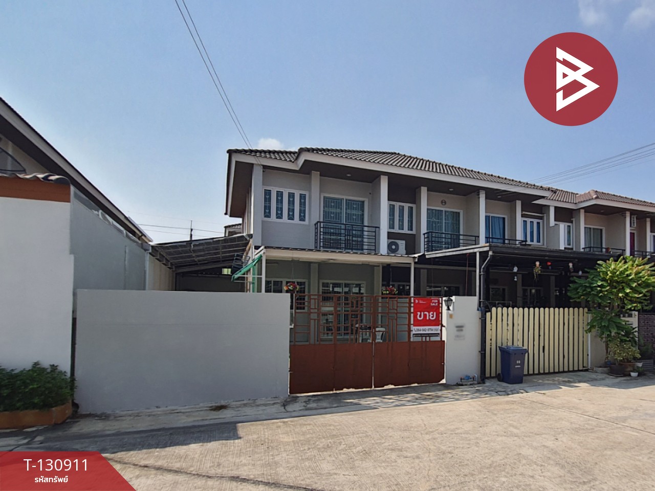 ขายทาวน์เฮ้าส์ หมู่บ้านทรัพย์มั่นคง 8 บางบ่อ สมุทรปราการ 1