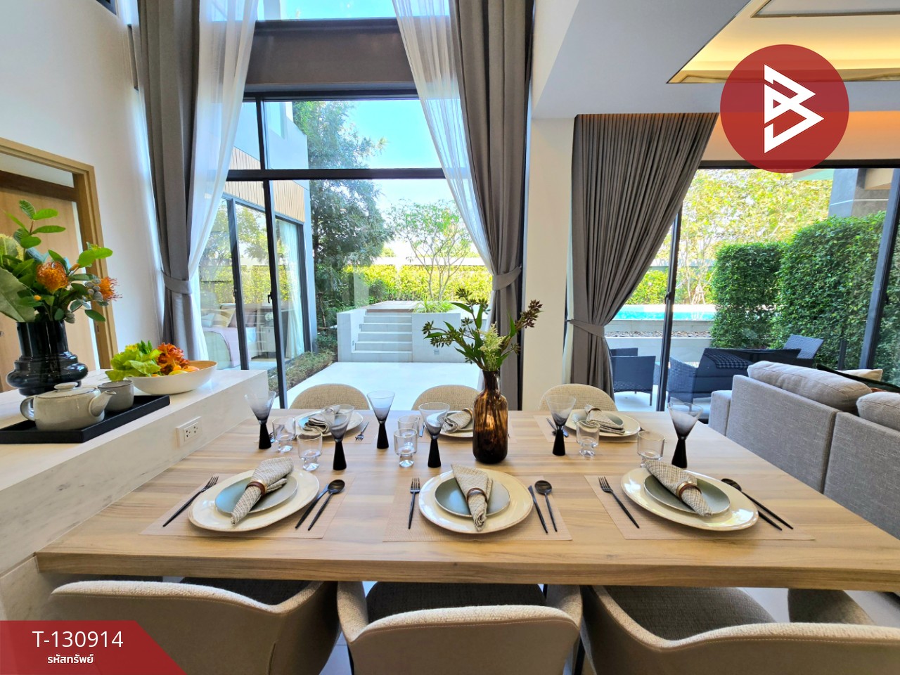 ขายด่วนบ้านเดี่ยวสุดหรู 3 ชั้น โครงการศิลป์ลำพยา นครปฐม 7