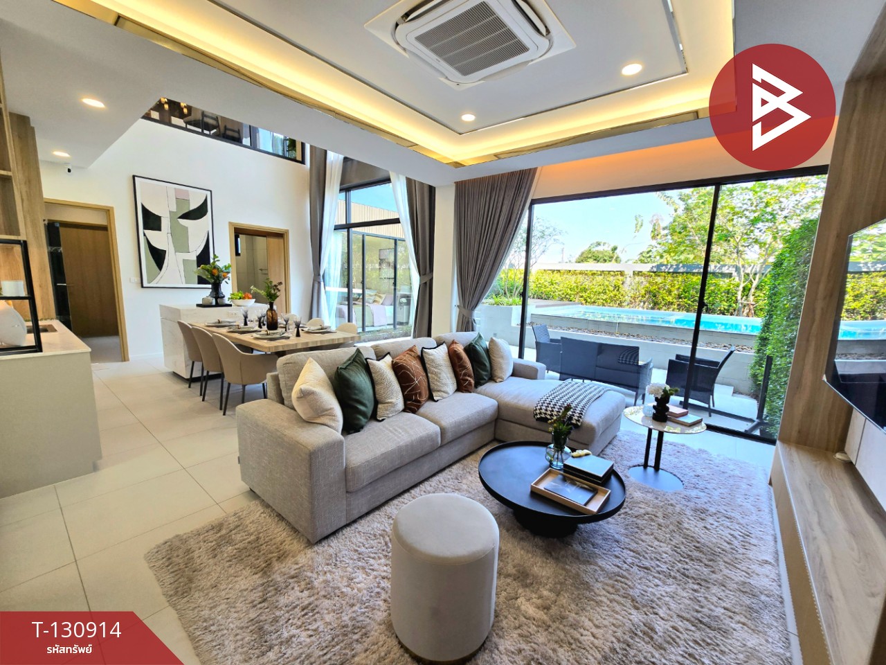 ขายด่วนบ้านเดี่ยวสุดหรู 3 ชั้น โครงการศิลป์ลำพยา นครปฐม 5