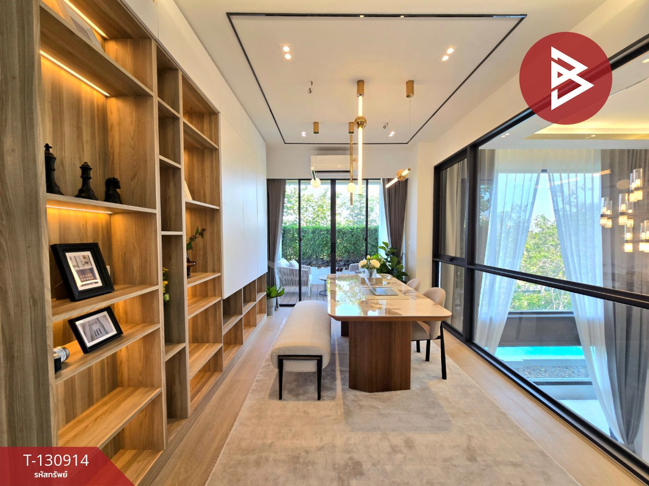 ขายด่วนบ้านเดี่ยวสุดหรู 3 ชั้น โครงการศิลป์ลำพยา นครปฐม 9