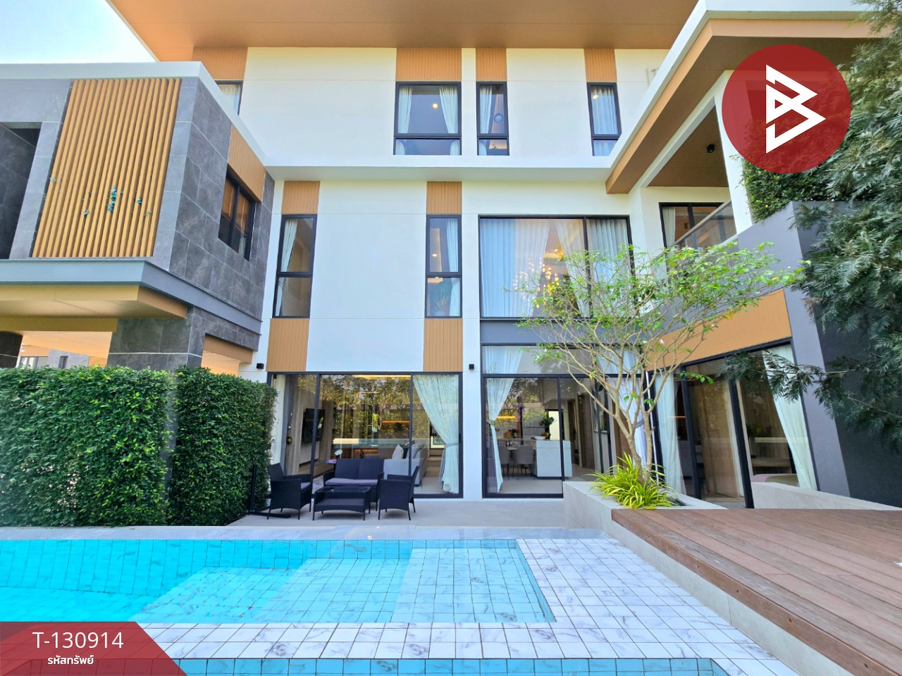 ขายด่วนบ้านเดี่ยวสุดหรู 3 ชั้น โครงการศิลป์ลำพยา นครปฐม 4